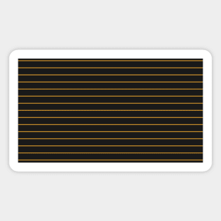 Pretty Simple Gold Stripes Magnet